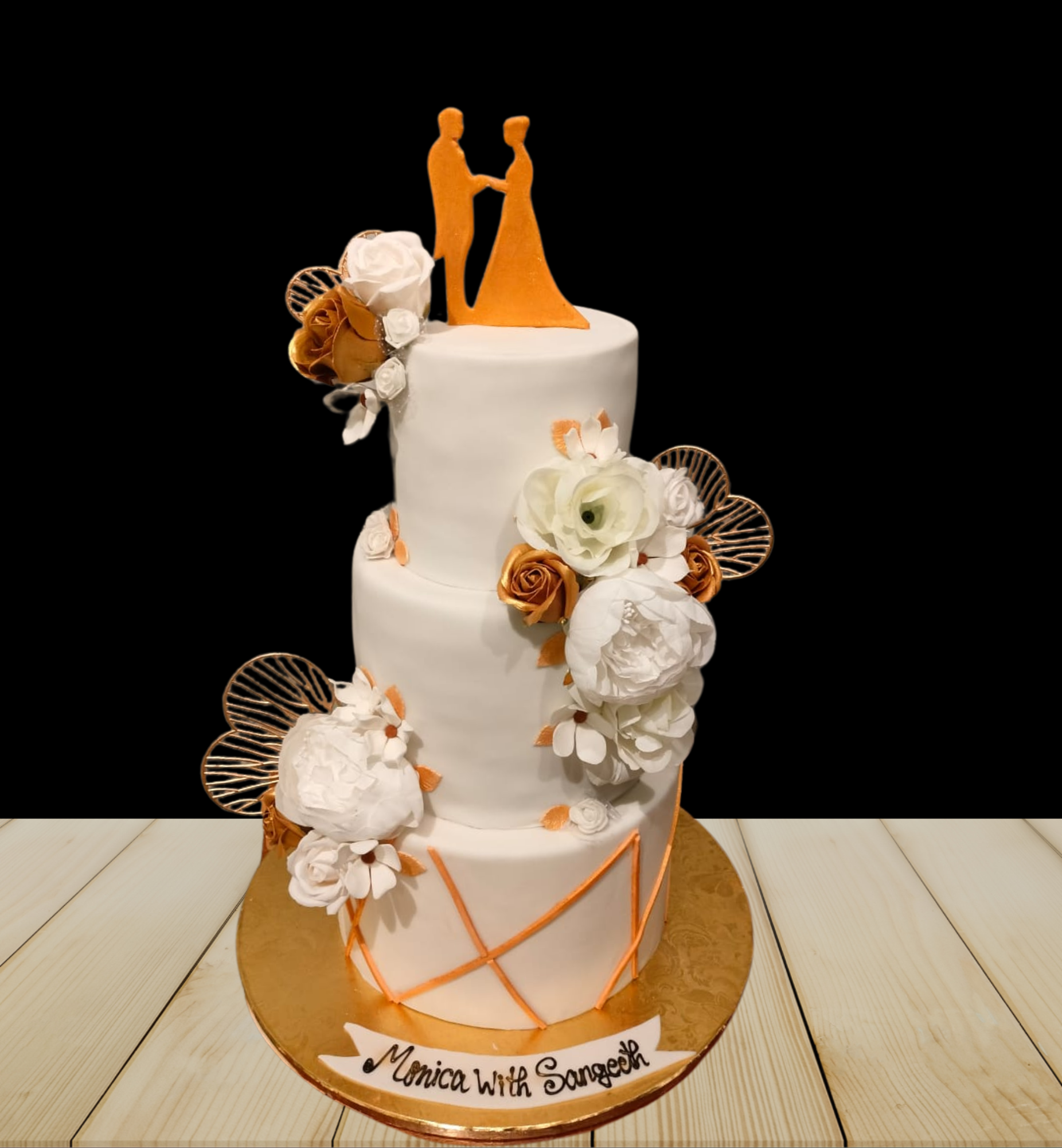 Wedding Theme Petals Of Affection Cakenagar