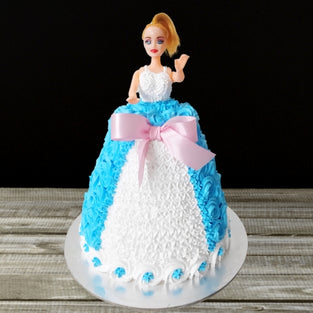 Doll Cake - Royal Barbie Dream
