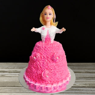 Doll Cake - Pink Princess Party
