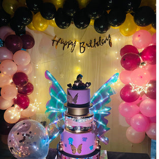 Butterfly Moving Wings Theme Cake