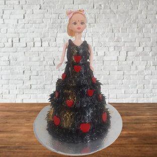 Doll Cake - Chocolate Bliss Barbie