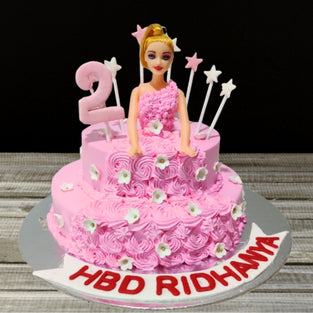 Doll Cake - Pink Princess Extravaganza