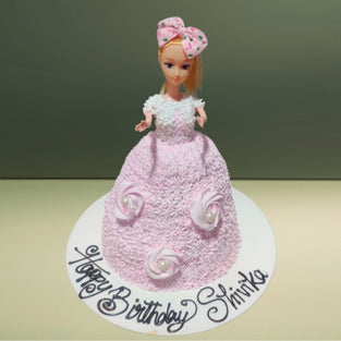 Doll Cake - Princess Pink Delight