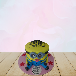 Minion Theme Cake