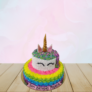 Unicorn Theme - Golden Horn Delight