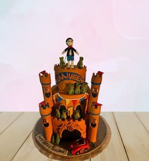 Fort Theme Cake