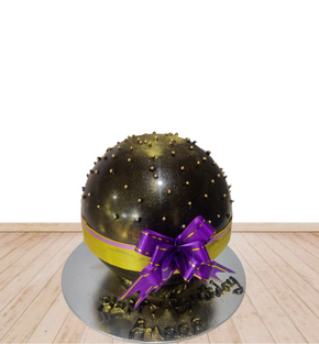 Pinata Cake - Golden Spark Sphere