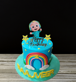 Cocomelon Theme – Rainbow Melon’s Cake