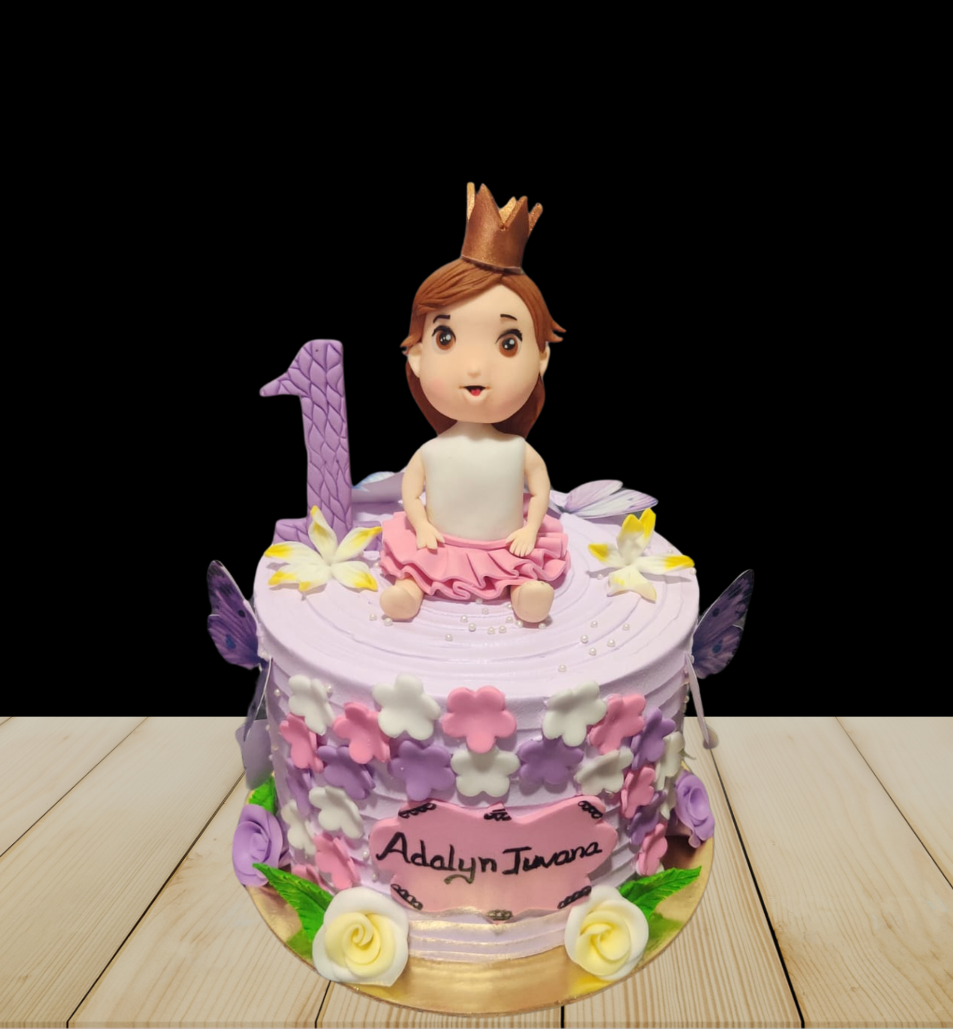 Cute Princess Theme Floral Princess Delight Cakenagar