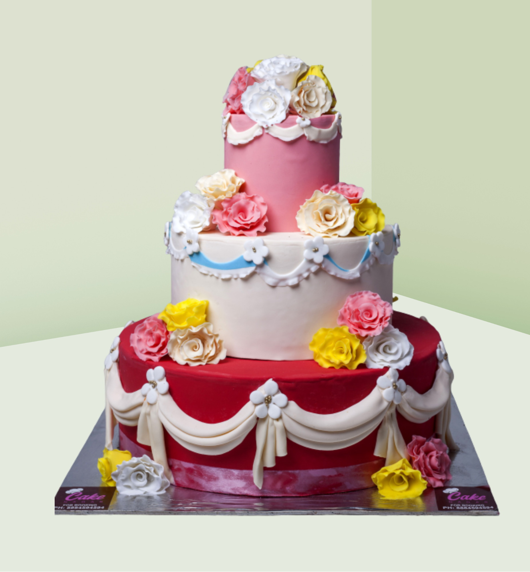 Wedding Theme Blossoming Love Cakenagar